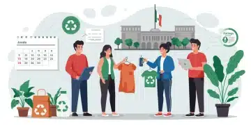 Equipo de startup de moda sostenible en México revisando documentos de financiamiento con fecha límite de junio de 2026.