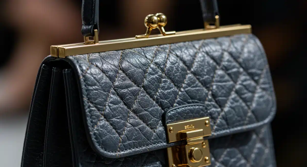 Bolso de alta costura de edición limitada de 2026, destacando detalles artesanales y materiales de lujo como inversión.