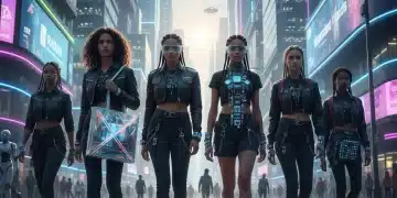 Diverse individuals displaying 2026 street style accessories on a bustling city street.