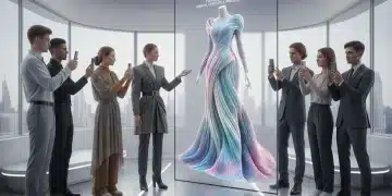 Emerging designer collaborating with fashion influencers for brand promotion