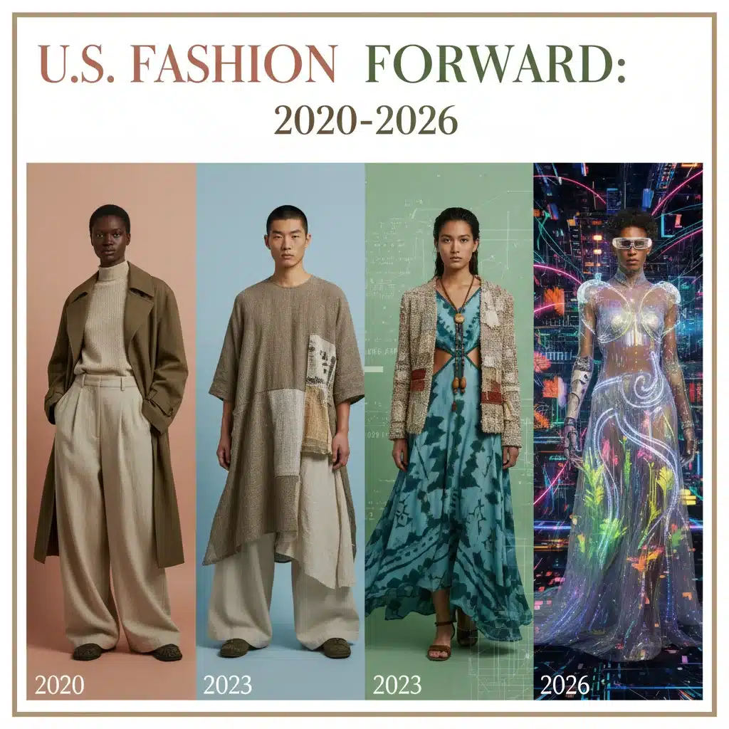 The Evolution of Elegance: Tracing 4 Key Aesthetic Shifts in U.S. High Fashion from 2020 to 2026