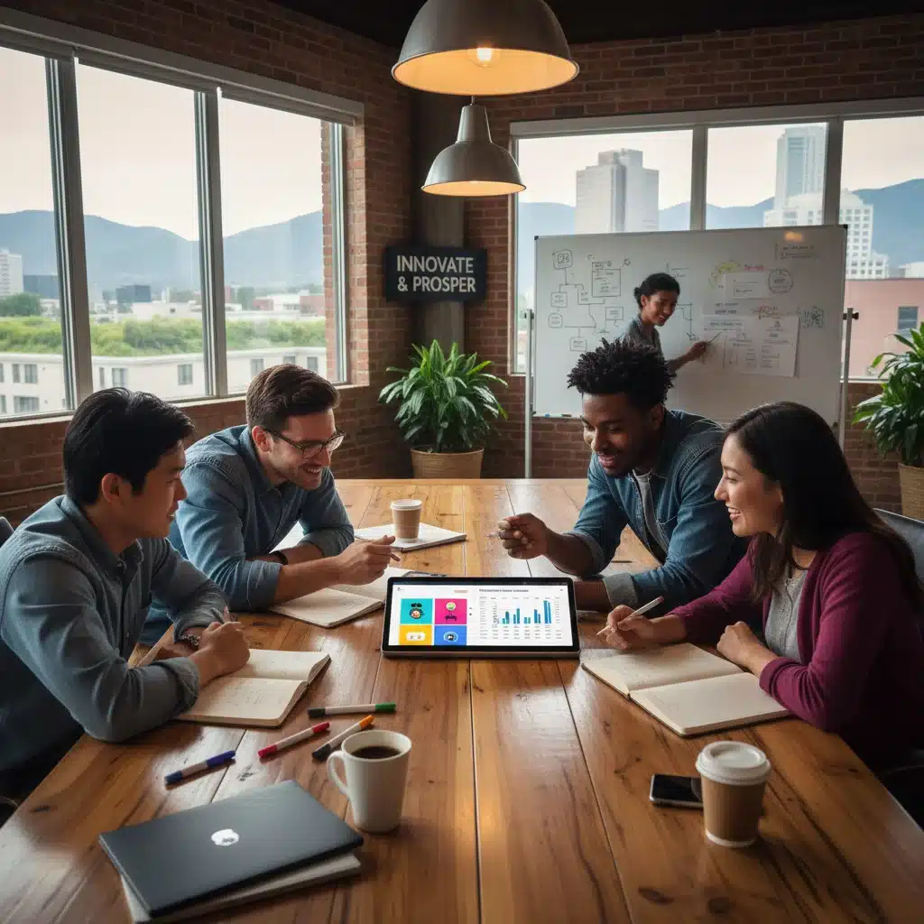 Emerging designers collaborating on pricing models