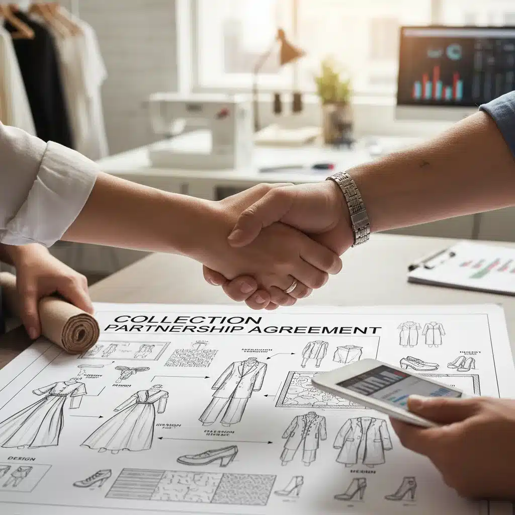 Strategic partnership agreement in fashion industry