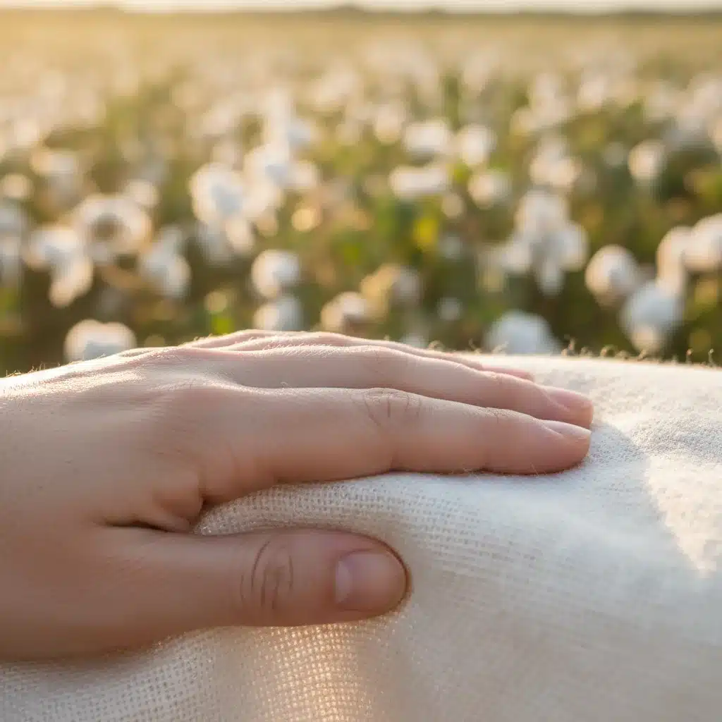 Organic cotton textile production sustainability